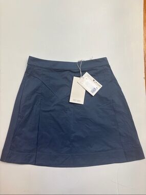 NWT COS Navy A-Line sporty Skirt XS
